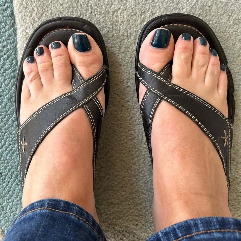 WOMENS LEATHER SANDLES